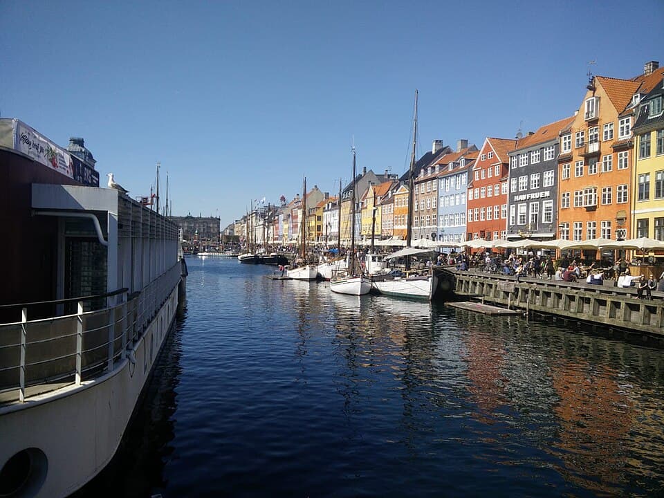 Copenhagen city view