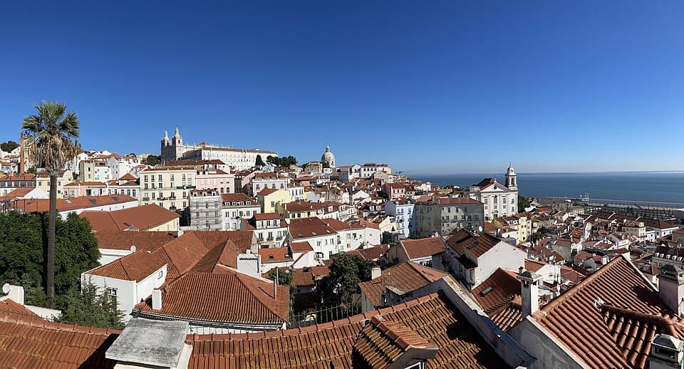Lisbon city view