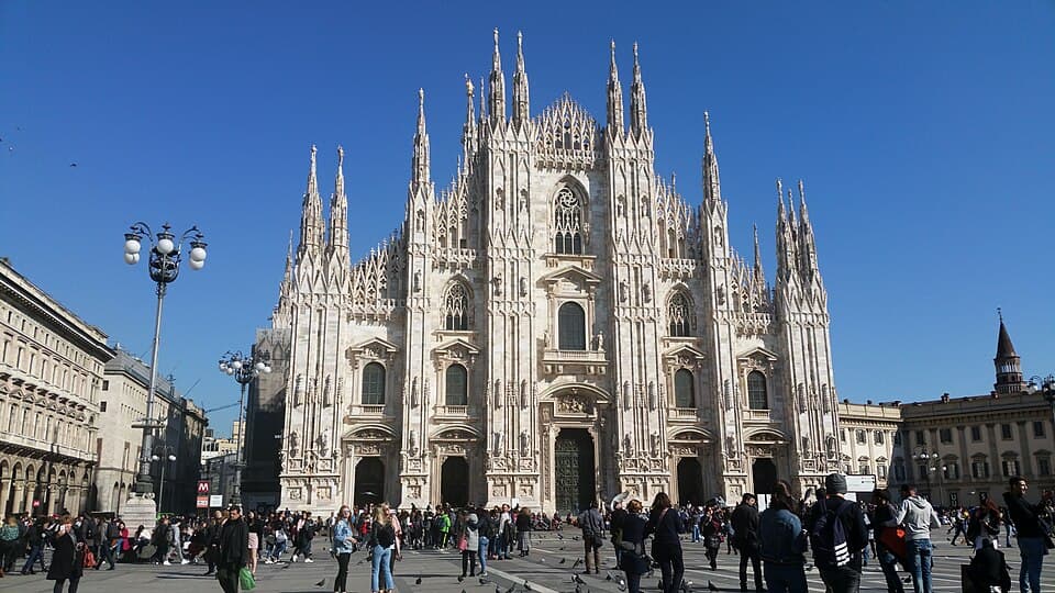 Milan city view