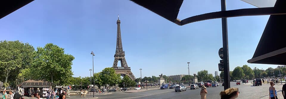 Paris city view